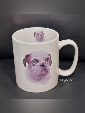 Bulldog Breed Definition Mug White Ceramic Coffee Cup Dog Lover Gift Novelty Mug